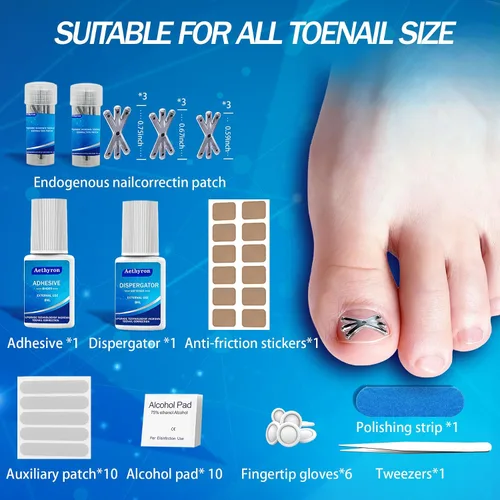Vista 7 de Tratamiento de uñas encarnadas con forma mejorada de 6 ángulos, corrector de uñas encarnadas de aleación de titanio para un alivio rápido, kit
