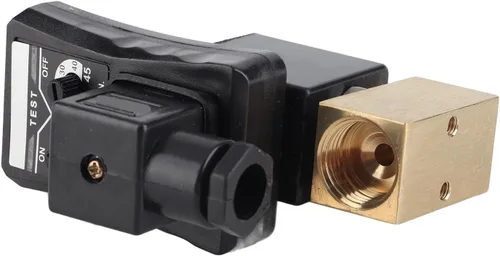 Vista 4 de Válvula de drenaje automática del compresor de aire 110V AC con función de temporizador para sistemas de aire comprimido Secadoras Válvula