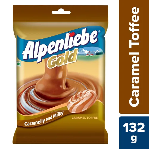 Vista 4 de Alpenliebe Caramelo Lechoso Rico (46 Toffee's )