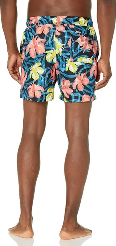 Vista 2 de Calvin Klein Traje de baño de secado rápido con cintura elástica para hombre