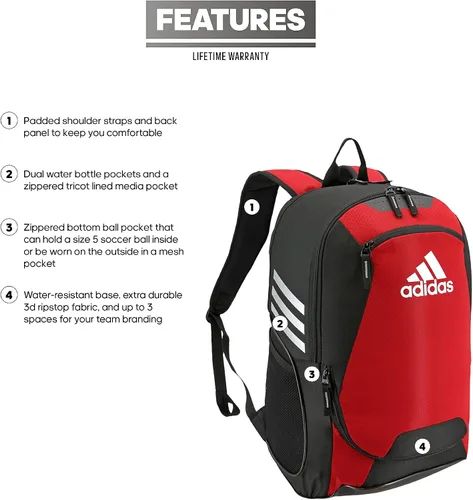 Vista 2 de adidas Stadium II - Mochila, talla única