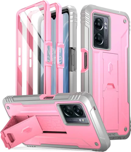 Vista 8 de Poetic Revolution Series - Funda protectora para OnePlus Nord N300 5G, de cuerpo completo, resistente de doble capa, a prueba de golpes, con función