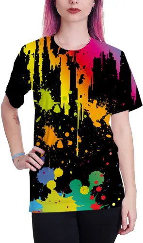 Vista 3 de Hgvoetty - Camisetas unisex con impresión 3D
