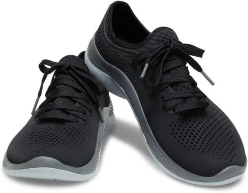 Vista 2 de Crocs Tenis LiteRide 360 Pacer para hombre Negro/Gris (Slate Grey)