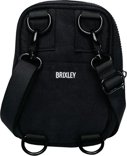 Vista 2 de Brixley Bolso Bandolera Cruzado Bolso de Viaje para Mujeres, Bolso Bandolera de 9 Bolsillos, Riñonera de 5 Posiciones Múltiples para Uso Diario