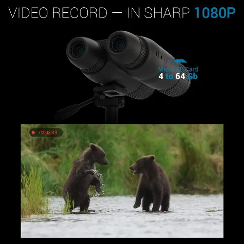Vista 5 de ATN Binoculares inteligentes de día y noche Binox 4K