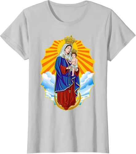 Vista 20 de Chinita Chiquinquira Venezuela Maracaibo Virgen Chiquinquira Chinita Zulia Camiseta negra