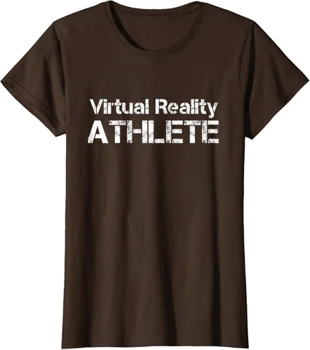Vista 18 de Virtual Reality ATHLETE for VR Gamers Camiseta, Negro, S