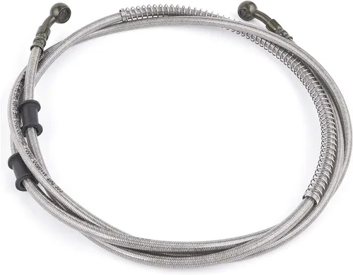 Vista 3 de Manguera de freno hidráulica trenzada de acero inoxidable de 86 pulgadas para GY6 Kazuma Sunl Taotao Roketa Jonway Scooter Ciclomotor ATV Dirt Bike