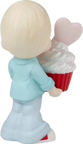 Vista 4 de Precious Moment 222002 You Bake Me Happy Blond Boy - Figura de porcelana