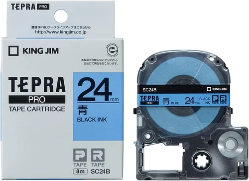 Vista 42 de King Jim Tepra PRO SC6B Color Label 0.236 in Cartucho de cinta azul
