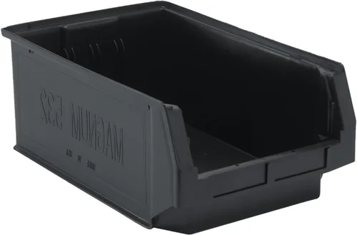 Vista 16 de Quantum Storage Systems Quantum Storage QMS531BK - Paquete de 6 cubos de almacenamiento de plástico resistentes Magnum, 19-3/4 pulgadas x 12-3/8