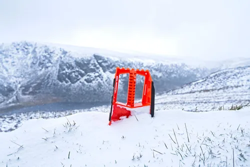 Vista 9 de Stayhold Pala compacta multiusos y herramienta de nieve para automóvil, SUV, camiones y barcos