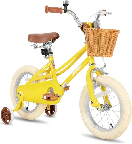 Vista 21 de JOYSTAR Fantasy Girls Bike for 2-12 Years Old Toddlers and Kids, 12" 14" 16" 18“ 20" Retro Style Kids Bike with Training Wheels