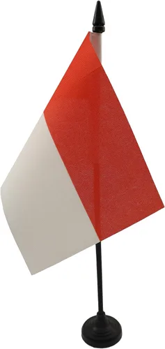 Vista 29 de AZ FLAG Aland Table Flag 4x6 in 100D Polyester Plastic Base Indoor use Finnish 15x10 cm desk flag stitched finish with reinforced edges with