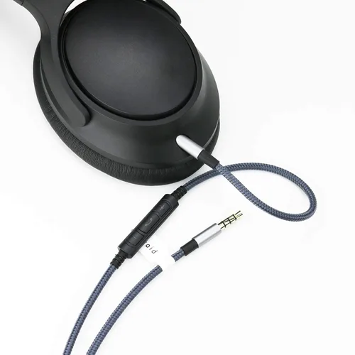 Vista 7 de NewFantasia Cable de audio macho de 0.138 in a 0.098 in para auriculares JBL Tune 710BT, 600BTNC, Live 660NC, 460NC, E45BT E55BT E65BTNC, micrófono