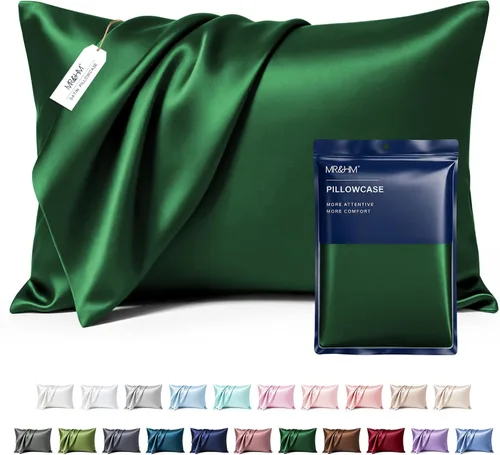 Vista 15 de MR&HM - Funda de almohada de satén