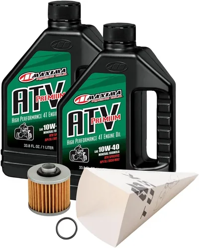 Vista 4 de Tusk - Kit de cambio de aceite de 4 tiempos compatible con Yamaha Raptor 700 2006-2026/Raptor 700R 2013-2026