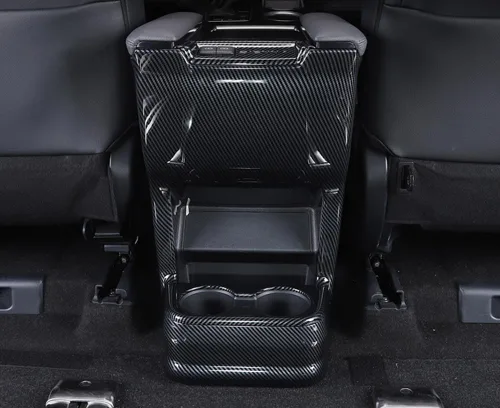 Vista 4 de Accesorios de automóvil compatibles con Toyota Sienna 2021 2022 2023 2024 Panel de salida de ventilación de aire trasero interior cubierta