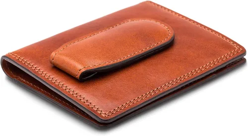 Vista 3 de Bosca - Cartera de piel italiana con cierre magnético para hombre