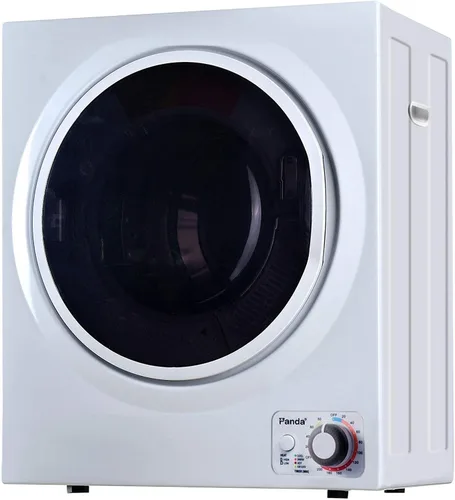 Vista 5 de Soporte apilable para lavadora y secadora BLACK+DECKER con secador portátil de ropa eléctrico de 850W con diseño de panda