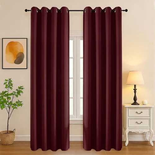 Vista 101 de Simplebrand Juego de 2 paneles de cenefa aguamarina para ventana de cocina de 14 pulgadas de largo, cortinas de oscurecimiento de habitación