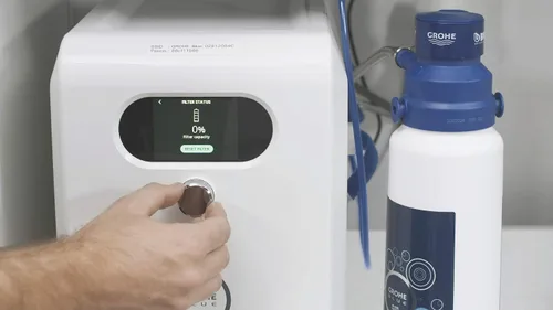 Vista 4 de GROHE Blue Pro Connected Cooler and Carbonizer 40554002 - Nevera y carbonizador