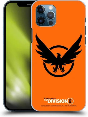 Vista 11 de Head Case Designs Funda rígida con licencia oficial de Tom Clancy's The Division 2 Demolitionist Logo Art compatible con Apple iPhone 12 / iPhone 12