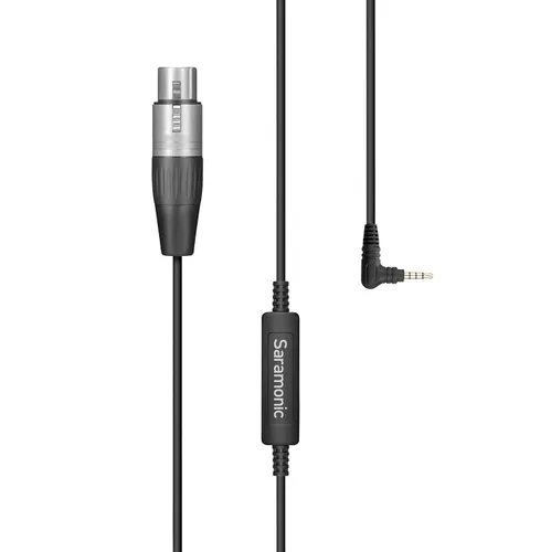 Vista 9 de Saramonic SR-25C35 Cable adaptador de micrófono hembra de 0.138 in a 0.098 in macho para cámaras Fuji con entrada de 0.098 in