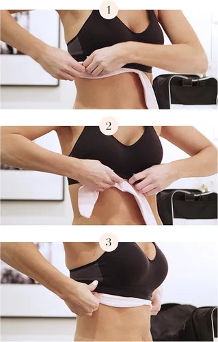 Vista 4 de Belly BanditSujetador de Don 't el sudor it "Liners