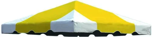 Vista 20 de Party Tents Direct - Toldo de vinilo de PVC de repuesto de 20 x 20 pies Blanco