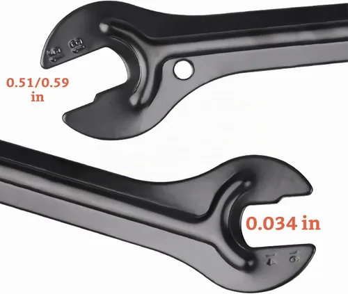 Vista 2 de Llave de ciclismo con cono de pedal de bicicleta