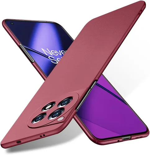 Vista 11 de Bastmei Funda para Oneplus 11 5G (2023), extremadamente ligera, ultra ligera, súper delgada, protección de cámara, carcasa de PC dura para Oneplus