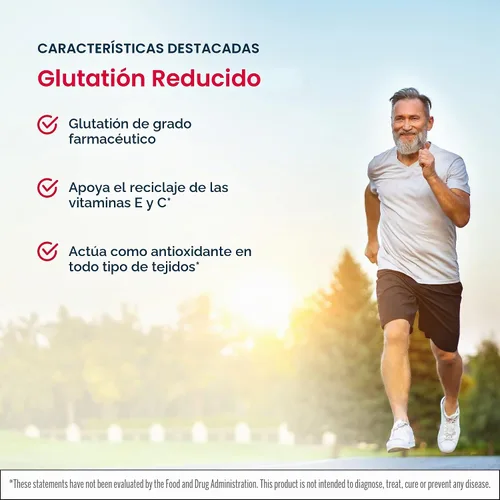 Vista 4 de Jarrow Formulas - Glutatión reducido 500 mg 60 cápsulas (paquete de 2)