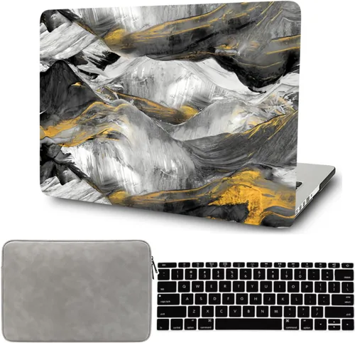 Vista 29 de Funda rígida compatible con MacBook Pro versión antigua de 13 pulgadas 2012 2011 2010 2009 2008 versión A1278 con CD-ROM, carcasa rígida de plástico