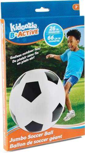 Vista 6 de Kidoozie Balón de fútbol gigante, comienza la diversión gigante con el juego activo, perfecto para pequeños atletas a partir de 3 años