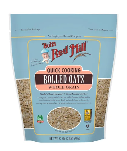 Vista 10 de Bob's Red Mill Avena enrollada de cocción rápida, 32 onzas (paquete de 4)