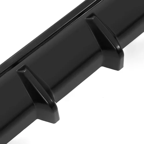 Vista 4 de HECASA Difusor trasero compatible con Toyota Corolla/Auris Hatchback 2019-2022 Alerón Divisor de Labio de Parachoques de Plástico ABS Negro