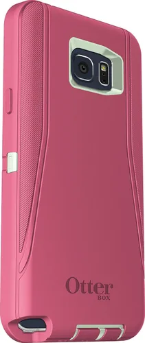 Vista 5 de OtterBox carcasa de seguridad para Samsung Note 5, Verde/Rosa (Melon Pop (Sage Green/Hibiscus Pink))