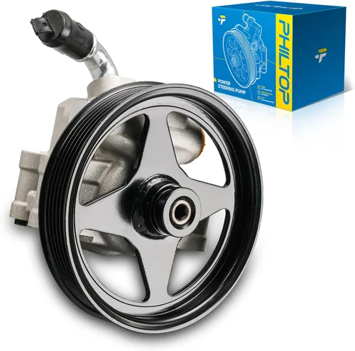 Vista 170 de PHILTOP 215345 Bomba de dirección asistida con polea, apta para Corolla 2003-2008; Matrix; Vibe, Reemplazar OE 215345, 4236, 4236C, 4431002101