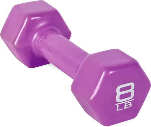 Vista 7 de Cap Barbell - Mancuerna con revestimiento de vinilo 1-15 LB (unidad única o par)