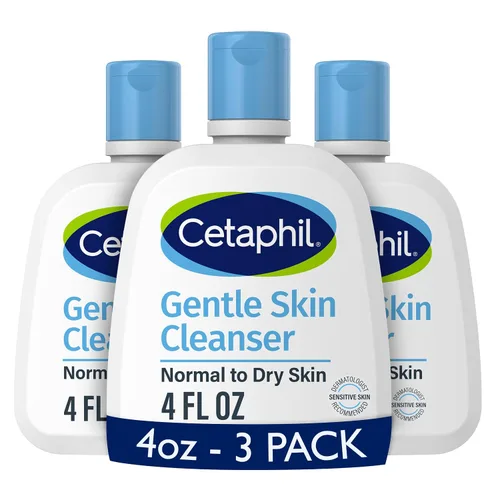 Vista 12 de Cetaphil Lavado facial, limpiador hidratante de piel suave para pieles sensibles secas a normales, 2 onzas, paquete de 12 unidades, sin fragancia
