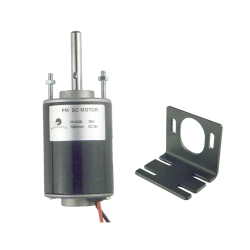 Vista 11 de CHANCS Motor de engranaje eléctrico de poco ruido del eje común del poder más elevado CH-3420 24V DC 7000RPM del alto esfuerzo de torsión