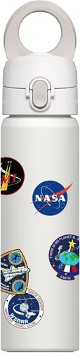 Vista 51 de RHINOSHIELD AquaStand - Botella magnética de 16 onzas, botella de agua aislada de acero inoxidable de boca redonda, botella deportiva con mango