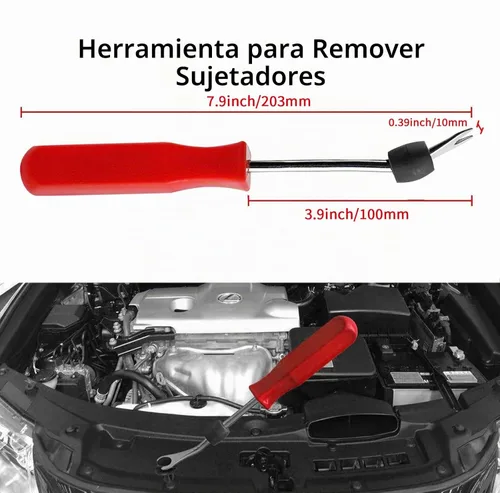 Vista 5 de Clips de retención de automóvil, sujetadores de empuje de cuerpo de automóvil, remaches de plástico, 800 piezas de tornillos de plástico automotriz