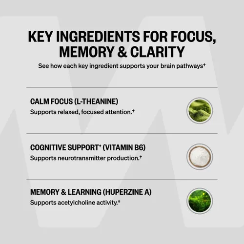 Vista 8 de ONNIT - Suplemento para el cerebro en cápsulas Alpha Brain