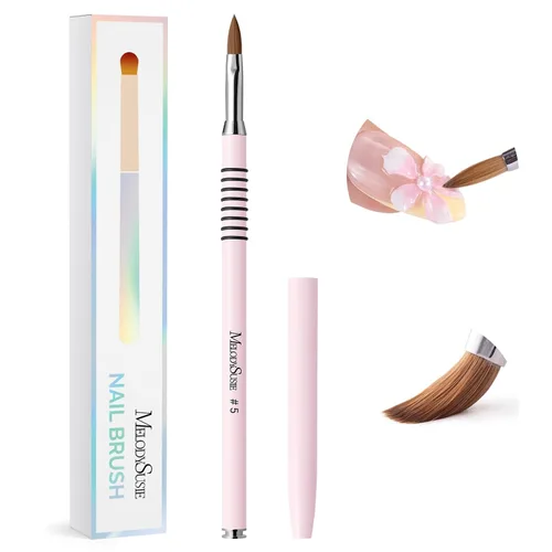 Vista 11 de MelodySusie 4pcs Nail Art Clean Up Brush