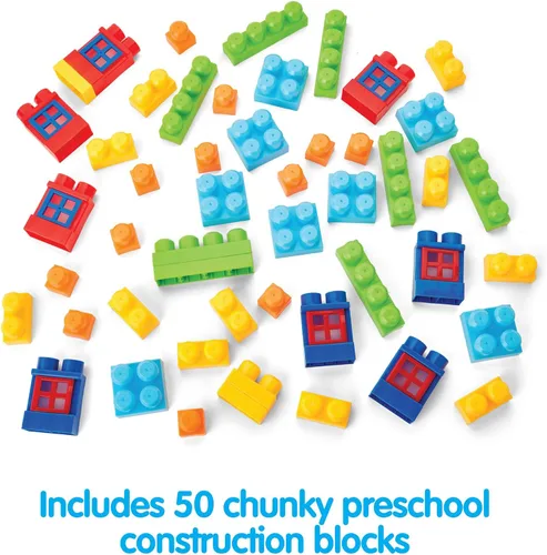 Vista 3 de Kidoozie - Mesa de actividades Little Builders