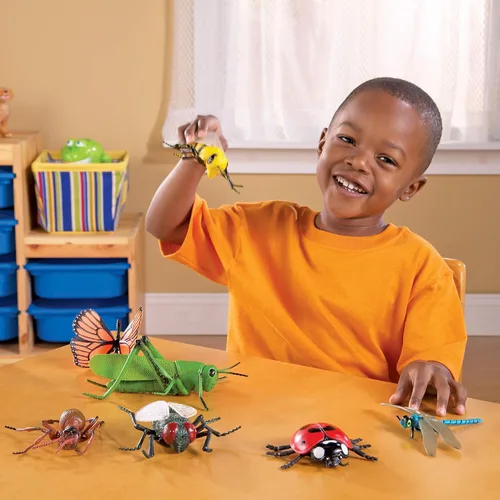 Vista 10 de Learning Resources Insectos jumbo, juguetes de animales para niños, ciencia preescolar infantil, habilidades motoras finas, regalos para niños