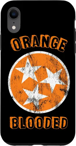 Vista 25 de Tennessee Fan Orange Blooded Vol Sports Fan State Flag TN Case for iPhone 17